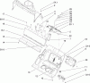 Toro 38603 - Snow Commander Snowthrower, 2005 (250000001-250999999) Ersatzteile LOWER HOUSING ASSEMBLY