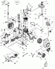 Toro 38605 (522) - 522 Power Throw Snowthrower, 2009 (290000001-290999999) Ersatzteile ENGINE ASSEMBLY NO. 2 TECUMSEH LH195SA - 67435V