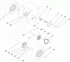 Toro 38610 (6000) - Power Max 6000 Snowthrower, 2005 (250010001-250999999) Ersatzteile CHAIN DRIVE ASSEMBLY