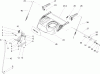 Toro 38610 (6000) - Power Max 6000 Snowthrower, 2005 (250010001-250999999) Ersatzteile CONTROL HANDLE ASSEMBLY