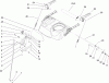 Toro 38610 (6000) - Power Max 6000 Snowthrower, 2006 (260010001-260999999) Ersatzteile CONTROL PANEL ASSEMBLY