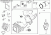 Toro 38610 (6000) - Power Max 6000 Snowthrower, 2006 (260010001-260999999) Ersatzteile CRANKCASE, CRANKSHAFT, CYLINDER HEAD, AND CONNECTING ROD ASSEMBLIES BRIGGS AND STRATTON 084333-0197-E1