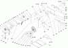 Toro 38610 (6000) - Power Max 6000 Snowthrower, 2006 (260010001-260999999) Ersatzteile FRAME ASSEMBLY