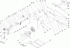 Toro 38610 (726 TE) - Power Max 726 TE Snowthrower, 2004 (240000001-240999999) Ersatzteile FRAME ASSEMBLY