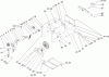 Toro 38610 (726 TE) - Power Max 726 TE Snowthrower, 2005 (250000001-250010000) Ersatzteile FRAME ASSEMBLY