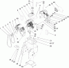Toro 38611 (726 TE) - Power Max 726 TE Snowthrower, 2004 (240000001-240999999) Ersatzteile ENGINE AND FRAME ASSEMBLY