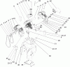 Toro 38611 (726 TE) - Power Max 726 TE Snowthrower, 2005 (250000001-250999999) Ersatzteile 2 CYCLE ENGINE AND FRAME ASSEMBLY