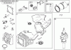 Toro 38611 (726 TE) - Power Max 726 TE Snowthrower, 2005 (250000001-250999999) Ersatzteile CRANKCASE, CRANKSHAFT, CYLINDER HEAD, AND CONNECTING ROD ASSEMBLIES BRIGGS AND STRATTON