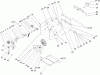 Toro 38611 (726 TE) - Power Max 726 TE Snowthrower, 2005 (250000001-250999999) Ersatzteile FRAME ASSEMBLY