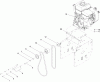 Toro 38614 (726 OE) - Power Max 726 OE Snowthrower, 2011 (311000001-311999999) Ersatzteile ENGINE ASSEMBLY