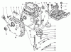 Toro 62008 (T800) - Generator, T800, 1988 (8000001-8999999) Ersatzteile CYLINDER ASSEMBLY