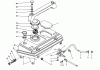 Toro 62008 (T800) - Generator, T800, 1988 (8000001-8999999) Ersatzteile FUEL TANK ASSEMBLY