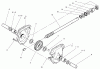 Toro 38621 (826 LE) - Power Max 826 LE Snowthrower, 2004 (240000001-240999999) Ersatzteile AUGER GEARCASE ASSEMBLY NO. 106-4580