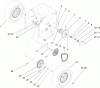 Toro 38621 (826 LE) - Power Max 826 LE Snowthrower, 2004 (240000001-240999999) Ersatzteile CHAIN DRIVE ASSEMBLY