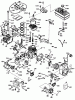 Toro 38621 (826 LE) - Power Max 826 LE Snowthrower, 2004 (240000001-240999999) Ersatzteile ENGINE ASSEMBLY NO. 1 TECUMSEH HMSK-80 155724X