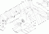 Toro 38621 (826 LE) - Power Max 826 LE Snowthrower, 2004 (240000001-240999999) Ersatzteile FRAME ASSEMBLY