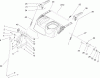 Toro 38621 (826 LE) - Power Max 826 LE Snowthrower, 2007 (270000001-270999999) Ersatzteile HANDLE AND CONTROL ASSEMBLY