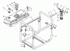 Toro 62012 (T1200) - Generator, T1200, 1984 (4000001-4999999) Ersatzteile FUEL TANK & FRAME ASSEMBLY