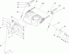 Toro 38622 (826 LE) - Power Max 826 LE Snowthrower, 2007 (270000001-270999999) Ersatzteile HANDLE AND CONTROL ASSEMBLY