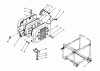 Toro 62012 (T1200) - Generator, T1200, 1984 (4000001-4999999) Ersatzteile MUFFLER-EXHAUST ASSEMBLY