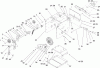Toro 38622 (826 LE) - Power Max 826 LE Snowthrower, 2009 (290000001-290999999) Ersatzteile FRAME ASSEMBLY