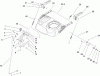 Toro 38622 (826 LE) - Power Max 826 LE Snowthrower, 2009 (290000001-290999999) Ersatzteile HANDLE AND CONTROL ASSEMBLY