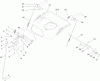 Toro 38629 (826 OE) - Power Max 826 OE Snowthrower, 2013 (SN 313000001-313999999) Ersatzteile HANDLE AND CONTROL ASSEMBLY
