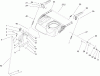 Toro 38629C (826 OE) - Power Max 826 OE Snowthrower, 2008 (280000001-280999999) Ersatzteile HANDLE AND CONTROL ASSEMBLY