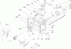 Toro 38630 (828 LXE) - Power Max 828 LXE Snowthrower, 2005 (250000001-250010000) Ersatzteile AUGER AND HOUSING ASSEMBLY
