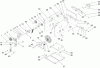 Toro 38630 (828 LXE) - Power Max 828 LXE Snowthrower, 2005 (250000001-250010000) Ersatzteile FRAME ASSEMBLY