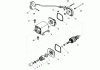 Toro 38630 (828 LXE) - Power Max 828 LXE Snowthrower, 2006 (260000001-260999999) Ersatzteile ELECTRIC STARTER ASSEMBLY NO. 33329D TECUMSEH LH318SA-156563H