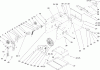 Toro 38630 (828 LXE) - Power Max 828 LXE Snowthrower, 2006 (260000001-260999999) Ersatzteile FRAME ASSEMBLY