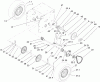 Toro 38630 (828 LXE) - Power Max 828 LXE Snowthrower, 2006 (260000001-260999999) Ersatzteile WHEEL CLUTCH ASSEMBLY