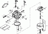 Toro 38630 (828 LXE) - Power Max 828 LXE Snowthrower, 2009 (290000001-290999999) Ersatzteile CARBURETOR ASSEMBLY TECUMSEH LH318SA-156563H
