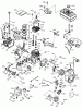 Toro 38630 (828 LXE) - Power Max 828 LXE Snowthrower, 2009 (290000001-290999999) Ersatzteile ENGINE ASSEMBLY NO. 2 TECUMSEH LH318SA-156563H