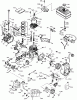 Toro 38631 (828 LXE) - Power Max 828 LXE Snowthrower, 2007 (270000001-270999999) Ersatzteile ENGINE ASSEMBLY NO. 2 TECUMSEH LH318SA-156564H