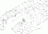 Toro 38634 (828 OXE) - Power Max 828 OXE Snowthrower, 2010 (310000001-310999999) Ersatzteile FRAME ASSEMBLY
