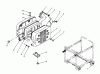 Toro 62012 (T1200) - Generator, T1200, 1988 (8000001-8999999) Ersatzteile MUFFLER-EXHAUST ASSEMBLY