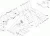 Toro 38635 (828 LE) - Power Max 828 LE Snowthrower, 2004 (240000001-240999999) Ersatzteile FRAME ASSEMBLY
