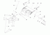 Toro 38635 (828 LE) - Power Max 828 LE Snowthrower, 2005 (250000001-250999999) Ersatzteile HANDLE AND CONTROL ASSEMBLY