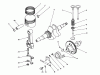 Toro 62018 (T1800) - Generator, T1800, 1983 (3000001-3999999) Ersatzteile CRANKSHAFT & CAMSHAFT ASSEMBLY