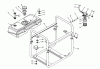 Toro 62018 (T1800) - Generator, T1800, 1983 (3000001-3999999) Ersatzteile FUEL TANK & FRAME ASSEMBLY
