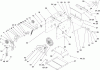Toro 38637C (828 OXE) - Power Max 828 OXE Snowthrower, 2009 (290000001-290999999) Ersatzteile FRAME ASSEMBLY