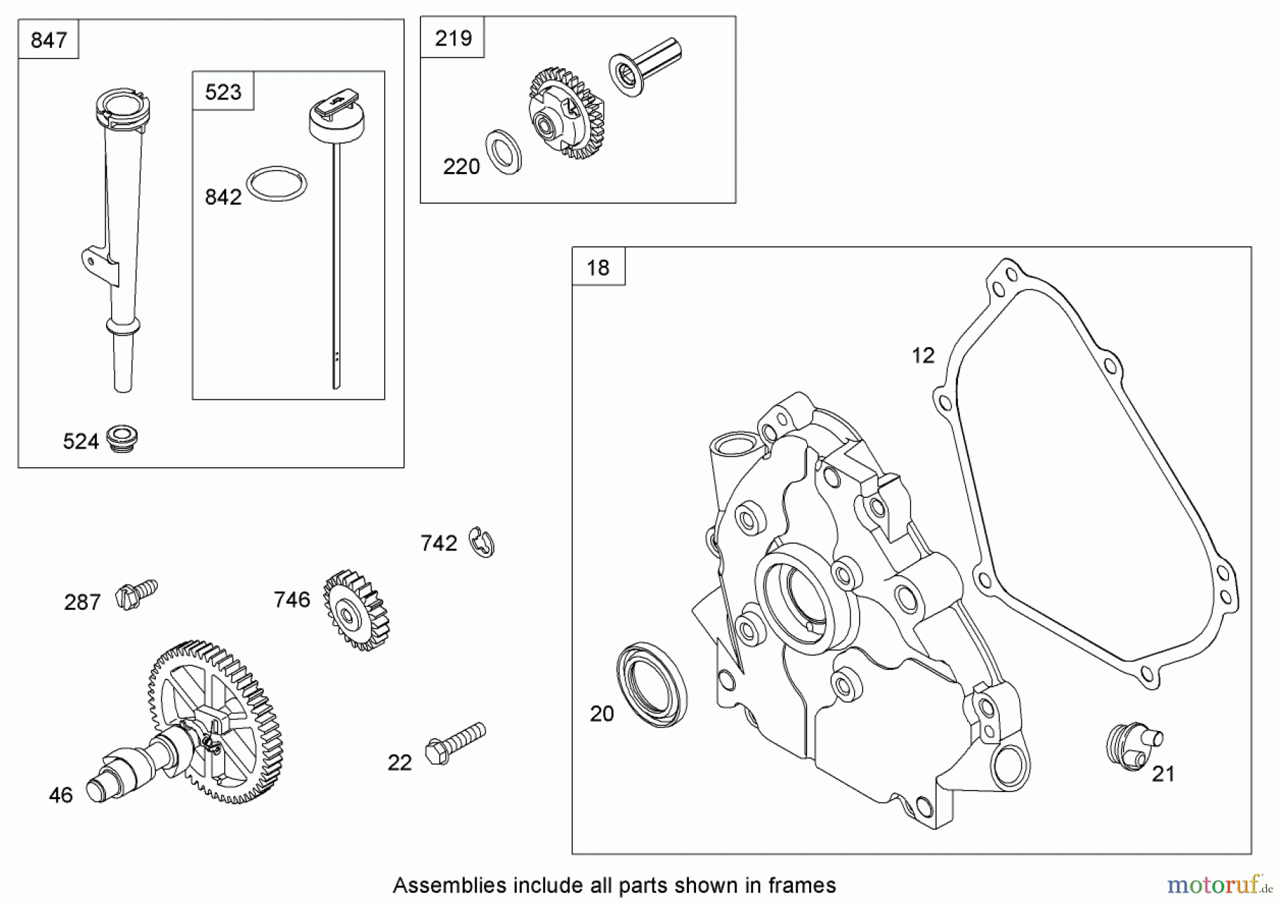 Toro Neu Snow Blowers/Snow Throwers Seite 2 38639 (828 OE) - Toro Power Max 828 OE Snowthrower, 2008 (280000001-280999999) CRANKCASE ASSEMBLY BRIGGS AND STRATTON 15D104-0112-E1