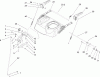 Toro 38639 (828 OE) - Power Max 828 OE Snowthrower, 2008 (280000001-280999999) Ersatzteile HANDLE AND CONTROL ASSEMBLY