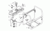 Toro 62018 (T1800) - Generator, T1800, 1987 (7000001-7999999) Ersatzteile FUEL TANK & FRAME ASSEMBLY