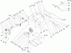 Toro 38640 (1028 LXE) - Power Max 1028 LXE Snowthrower, 2005 (250000001-250010000) Ersatzteile FRAME ASSEMBLY