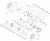 Toro 38640 (1028 LXE) - Power Max 1028 LXE Snowthrower, 2006 (260000001-260999999) Ersatzteile WHEEL CLUTCH ASSEMBLY