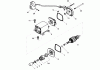 Toro 38640 (1028 LXE) - Power Max 1028 LXE Snowthrower, 2008 (280000001-280999999) Ersatzteile ELECTRIC STARTER ASSEMBLY NO. 33329D TECUMSEH LH358SA-159625A