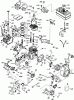 Toro 38641 (1028 LXE) - Power Max 1028 LXE Snowthrower, 2005 (250000001-250999999) Ersatzteile ENGINE ASSEMBLY NO. 1 TECUMSEH HMSK-100 159495Y